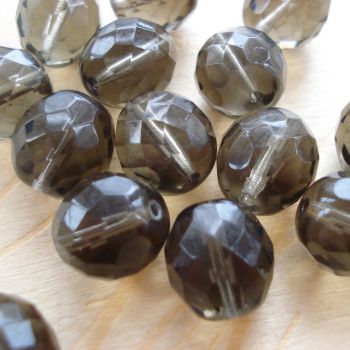 12MM FIRE POLISHED BEAD